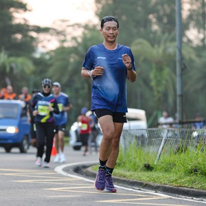 Race photo from BOGORUN 2026