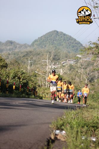 Race photo from Kelud Vertical Challenge 2024