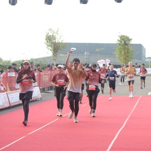 Race photo from KEDIRI HALF MARATHON 2026