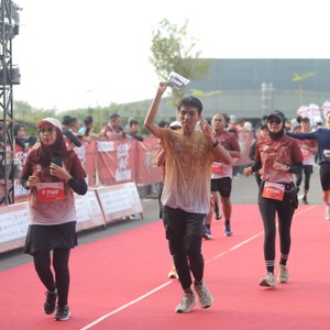 Race photo from KEDIRI HALF MARATHON 2026