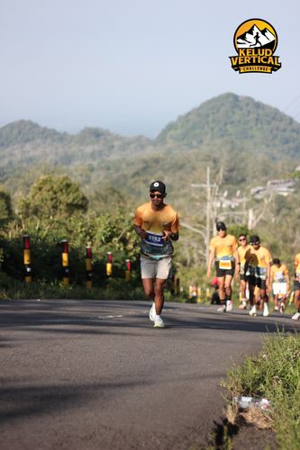 Race photo from Kelud Vertical Challenge 2024