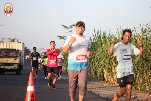 Race photo from Kediri Half Marathon 2024