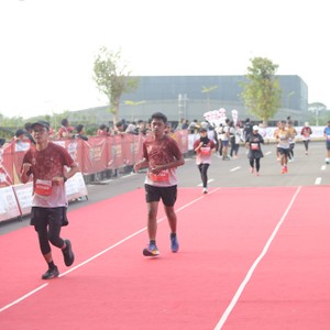 Race photo from KEDIRI HALF MARATHON 2026