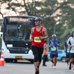 Race photo from BOGORUN 2026