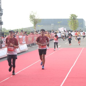 Race photo from KEDIRI HALF MARATHON 2026