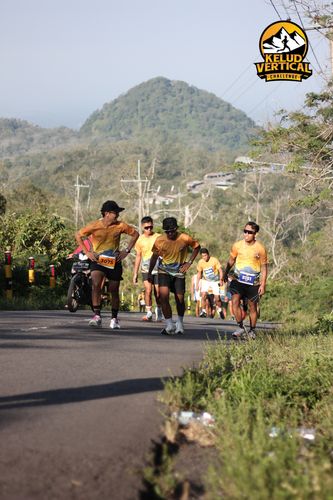 Race photo from Kelud Vertical Challenge 2024