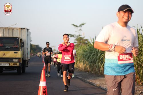 Race photo from Kediri Half Marathon 2024