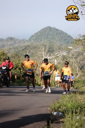 Race photo from Kelud Vertical Challenge 2024