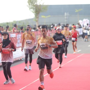 Race photo from KEDIRI HALF MARATHON 2026