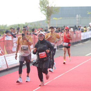 Race photo from KEDIRI HALF MARATHON 2026