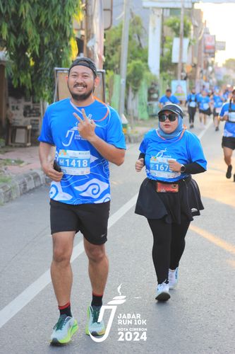 Race photo from Jabar Run 10K 2024