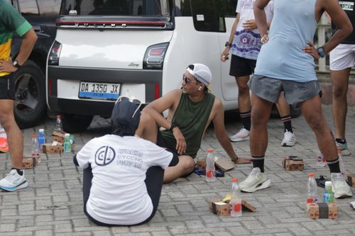 Race photo from ABR 2024 VIBES