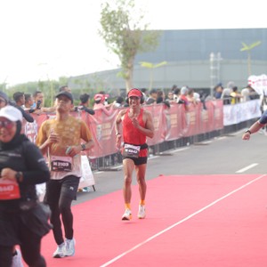 Race photo from KEDIRI HALF MARATHON 2026