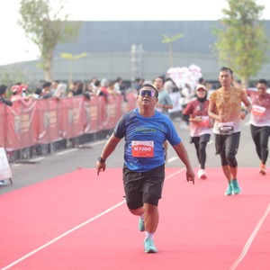 Race photo from KEDIRI HALF MARATHON 2026
