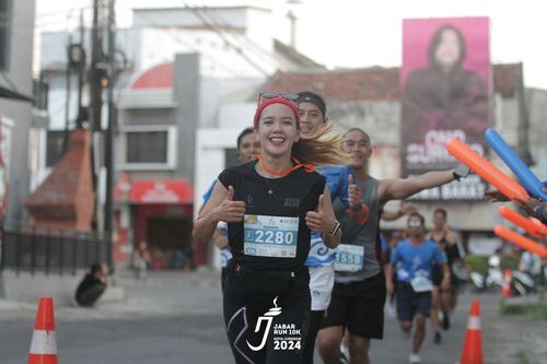 Race photo from Jabar Run 10K 2024