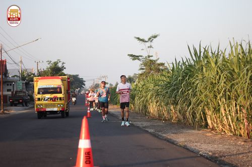 Race photo from Kediri Half Marathon 2024