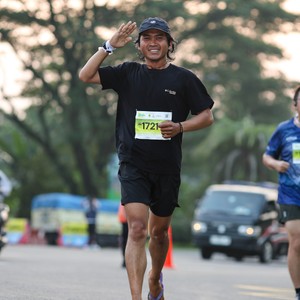 Race photo from BOGORUN 2026