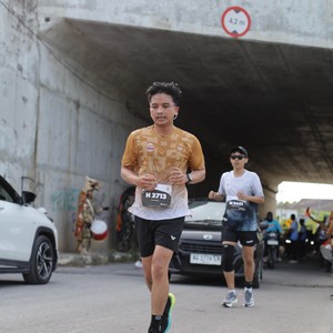 Race photo from KEDIRI HALF MARATHON 2026