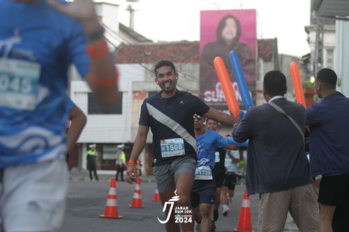 Race photo from Jabar Run 10K 2024