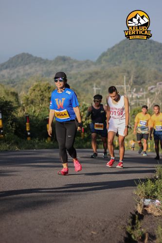 Race photo from Kelud Vertical Challenge 2024