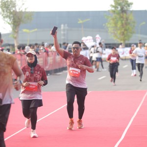 Race photo from KEDIRI HALF MARATHON 2026