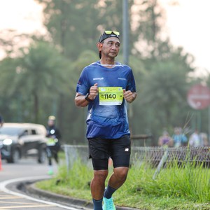 Race photo from BOGORUN 2026