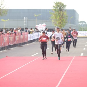 Race photo from KEDIRI HALF MARATHON 2026