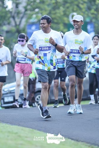 Race photo from Taman Budaya x BOGORUN 2025