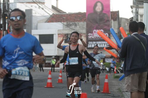 Race photo from Jabar Run 10K 2024