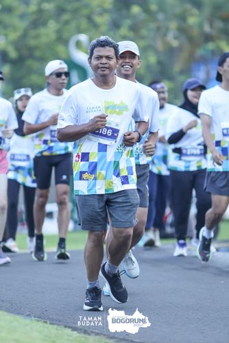Race photo from Taman Budaya x BOGORUN 2025