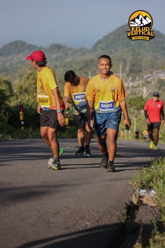 Race photo from Kelud Vertical Challenge 2024