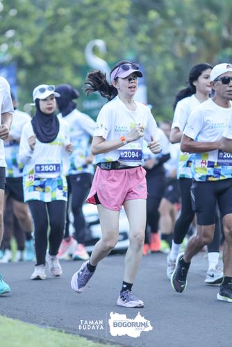 Race photo from Taman Budaya x BOGORUN 2025
