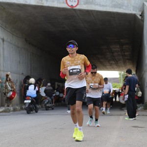 Race photo from KEDIRI HALF MARATHON 2026
