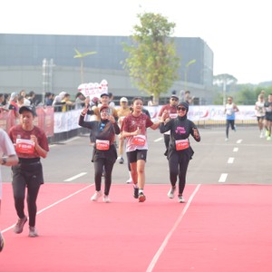 Race photo from KEDIRI HALF MARATHON 2026