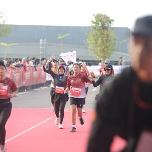 Race photo from KEDIRI HALF MARATHON 2026