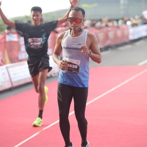 Race photo from KEDIRI HALF MARATHON 2026