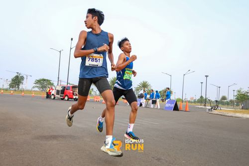 Race photo from ISOPlus Run 2024 Jakarta