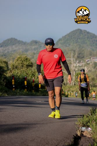 Race photo from Kelud Vertical Challenge 2024