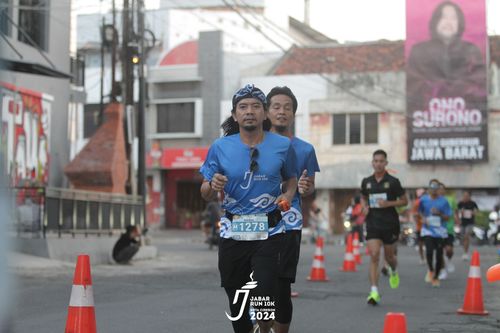 Race photo from Jabar Run 10K 2024