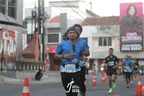 Race photo from Jabar Run 10K 2024
