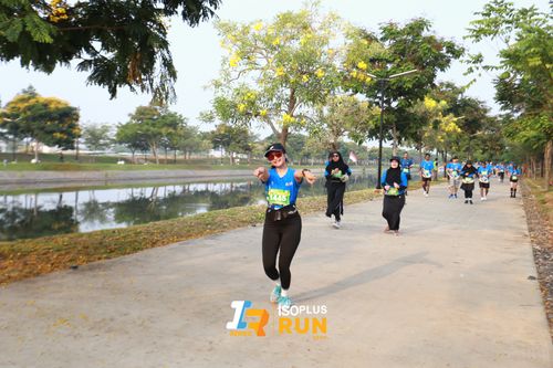 Race photo from ISOPlus Run 2024 Jakarta