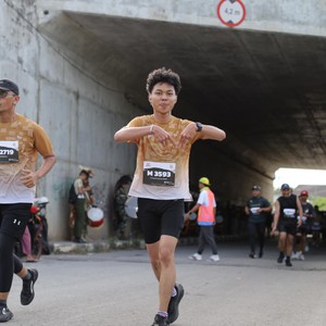 Race photo from KEDIRI HALF MARATHON 2026