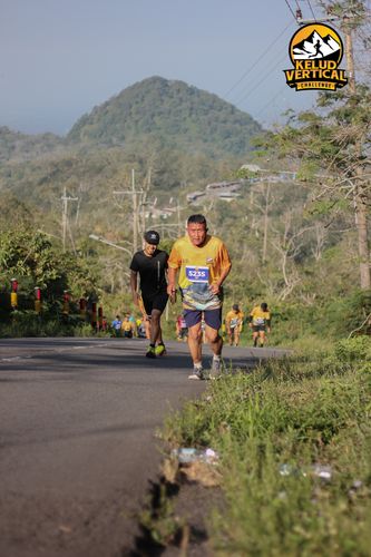 Race photo from Kelud Vertical Challenge 2024