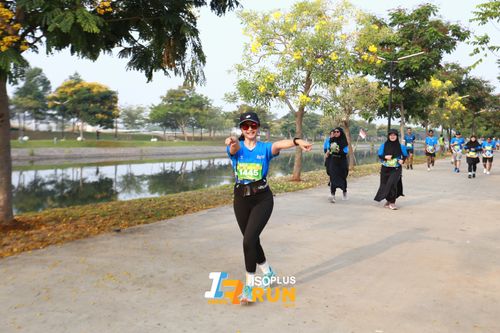 Race photo from ISOPlus Run 2024 Jakarta