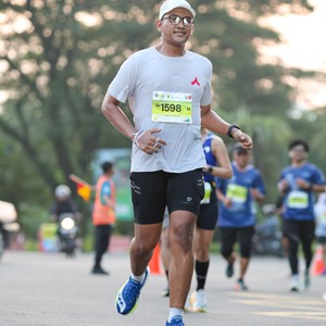 Race photo from BOGORUN 2026