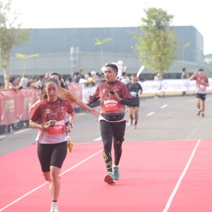 Race photo from KEDIRI HALF MARATHON 2026