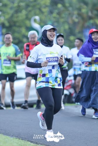 Race photo from Taman Budaya x BOGORUN 2025