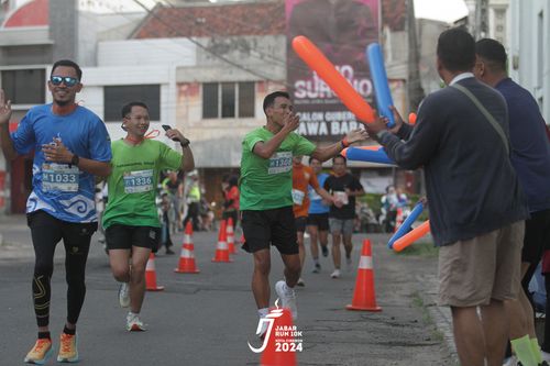 Race photo from Jabar Run 10K 2024