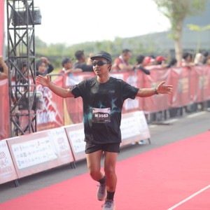 Race photo from KEDIRI HALF MARATHON 2026
