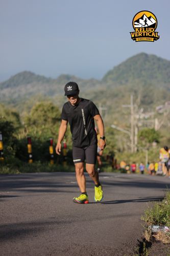 Race photo from Kelud Vertical Challenge 2024
